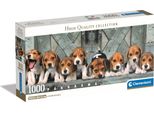 Clementoni - Puzzle Panorama Beagle 1000 ElementóW, Wysoka Jakość, Edukacyjna Gra