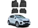 2014-2018 Kia Sportage Tappetini Tpe Nero 4 Pezzi