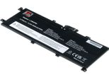 Batteria T6 Power Per Lenovo Thinkpad L13 Yoga Gen 2, Li-Poly, 15,36 V, 2995 Mah (46 Wh), Nero