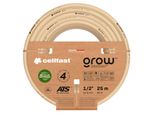 Cellfast Growgrowgrow Tubo Da Giardino A 4 Strati Ats Tricot Intrecciato Antialghe Resistente Ai Raggi Uv (1/2" 25 M)"