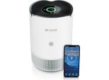 Purificatore D'aria Brandson Silenzioso, Purificatore D'aria, Purificatore D'aria Per Ambienti Di 45 M², Per Soggetti Allergici Il Filtro H13 Hepa Rimuove Il 99,97% Di Virus Batteri Allergeni Polvere Polline Fumo Peli Di Animali