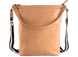 Harold's Pelle Borsa A Tracolla Borsa A Tracolla Caugio Shoulderbag Up Camel Marrone Chiaro