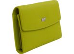 Braun BüFfel Pelle Portafoglio Joy Mini Zip Wallet Lemongrass Verde Chiaro