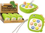 Gioco Arcade "Colpisci Una Talpa"" Lettere Dinosauro Verde"