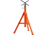 Cavalletto A Rulli - Portata 1134 Kg - Cavalletto A Rulli #45 - Acciaio - Cavalletto A Rulli - Altezza Regolabile Da 690 A 1320 - Cavalletto Pieghevole - Cavalletto Di Supporto - Cavalletto Da Lavoro - Cavalletto Di Montaggio Per Sega Da Banco, Pialla, Levigatrice