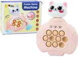 Pop-It Kitty Game Rosa Console Arcade Cuscino Con Sensore Di Vibrazione