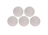 5 Pezzi Tappetino Rotondo Per Griglia Resistente Alle Alte Temperature, Riutilizzabile, Con Rivestimento Antiaderente, Griglia Per Barbecue, Tappetino Per Pizza, Diametro 36 Cm