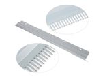 Pettine Di Arresto, Accessorio In Metallo Per La Macchina Per Maglieria Silver Reed SRP60N, SRP50, SRP60 (Pettine Di Arresto Corto, 45 Cm)