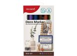 Marcatore Acrilico Monami 463 Xf, 6 Pezzi Rich