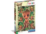 Clementoni - 104 Pieces - Marvel. Groot