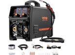 Saldatrice Mig Vevor, Saldatrice Mig Sinergica Da 200 A, Saldatrice Multiprocesso 4 In 1 Gas Mig/Flux Core Mig/Stick/Lift Tig