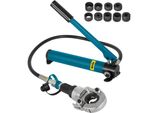 Vevor 6T Pinza A Crimpare Idraulica - Pinza A Crimpare V 12-28 Mm / Th 16-32 Mm, Pinza A Crimpare Manuale Con Testa Girevole A 360°, Ganasce A Forma Di V E Th, Stampata
