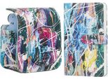 Custodia Cover Per Fujifilm Instax Mini 12 + Album Per 96 Foto / Immagine Maculata