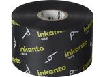 Nastro A Trasferimento Termico Inkanto, Cera Awx Fh, 110 Mm, Nero Nastro A Trasferimento Termico Inkanto, Cera Awx Fh, Larghezza Rotolo: 110 Mm, Anima: 25,4 Mm, Lunghezza: 300 M, Colore: Nero - 10 Pezzi (T47661IO)
