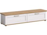 Verona Dressoir 2 Klepdeuren Wit, Eik Decor.