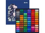 Arrtx Mini Pastelli A Gesso Morbidi, 72 Pezzi