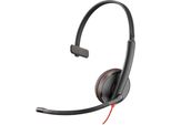 Poly Blackwire 3215 Cuffia Cablata Telefono/Musica Usb Tipo C Nero