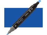 Marcatore Alcolico Bifacciale Fine & Chisel Touch, PB71 Blu Cobalto