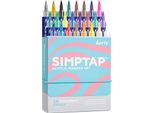 Marcatori Acrilici A Pennello Arrtx Simptap, 24 Pz