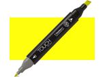 Marcatore Alcolico Bifacciale Fine & Chisel Touch, F123 Giallo Fluorescente
