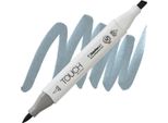 Touch Pennello E Scalpello Bifacciale, BG5 Grigio Blu