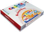 Pennarelli Carioca Baby 2+, 144 Pezzi Scatola Scuola
