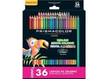 Pastelli A Pigmento Prismacolor Junior, 36 Pezzi + Pastello E Metallizzati