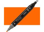 Marcatore Alcolico Bifacciale Fine & Chisel Touch, F122 Arancione Fluorescente