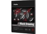 Sketchpad Ohuhu Sketchpad Nero 306X246 Mm, 38 Fogli Neri