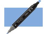 Marcatore Alcolico Bifacciale Fine & Chisel Touch, PB76 Blu Cielo