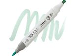 Marcatore Alcolico Bifacciale Touch Brush & Chisel, BG179 Aqua Mint