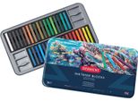 Pastelli Acquerellabili Derwent Inktense Blocks, 36 Pezzi In Scatola Di Metallo