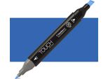 Marcatore Alcolico Bifacciale Fine & Chisel Touch, PB74 Blu Brillante
