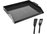 Succebuy Piastra Per Grigliare Acciaio Al Carbonio Per Barbecue, 502X370Mm