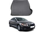 Tappetino Per Bagagliaio Vassoio Per Volvo S80 2006-2016 Gomma Tpe Nero
