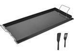 Succebuy Piastra Per Grigliare Acciaio Al Carbonio Per Barbecue, 812X310 Mm
