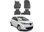 2012-2021 Renault Zoe Tappetini Tpe Nero 4 Pz