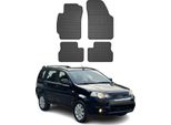 1999-2006 Honda Hrv Tappetini In Gomma Nera 4 Pz