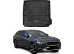 Omac Rivestimento Del Bagagliaio In Gomma Per Volvo V90 2016-2025 Rivestimento Del Bagagliaio In Tpe Nero