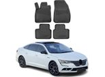 2015-2025 Renault Talisman Tappetini Tpe Nero 4 Pz