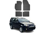 2000-2006 Honda Hrv 5D Tappetini In Gomma Nera 4 Pz