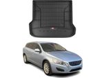Omac Rivestimento Del Bagagliaio In Gomma Per Volvo V70 2007-2016 Rivestimento Del Bagagliaio In Tpe Nero