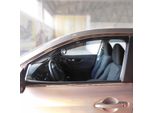 Paravento Parapioggia Per Nissan Qashqai J11 2014-2021 Acrilico Scuro 2 Pz