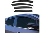 4X Paravento Parapioggia Per Fiat Punto 2005-2018 Acrilico Scuro