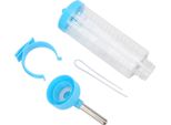 Abbeveratoio Per Criceti, Abbeveratoio Automatico Con Tettarella Da 125 Ml, Senza Gocciolamento Per Piccoli Animali, Blu