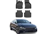 2017-2024 Vw Arteon Tappetini Tpe Nero 4 Pz