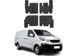 2013-2021 Peugeot Expert Tappetini Tpe Nero 3 Pz