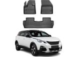 2017-2025 Peugeot 5008 Tappetini Tpe Nero 3 Pz