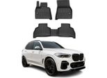 2018-2025 Bmw X5 G05 Tappetini Tpe Nero 3 Pz