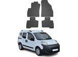 2008-2014 Peugeot Bipper Tappetini Tpe Nero 4 Pz
